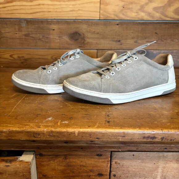 Johnston & Murphy Gray Suede Shoes Men's 10 - Picture 3 of 7